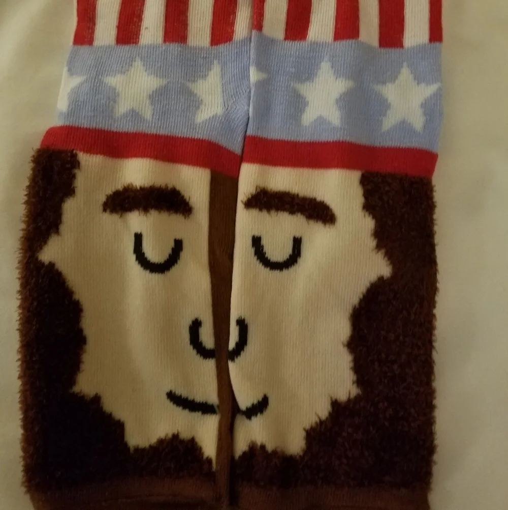 Abraham Lincoln Socks (Shoe Size 5-9)